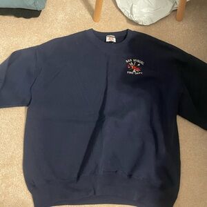 San Miguel Fire Dept Navy Blue Sweater